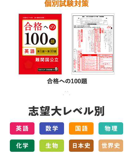 【ギフト】 進研ゼミ 大学受験 Challenge 合格への100題 国語 数学 英語